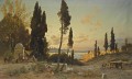 Vista sul bosforo costantinopoli Hermann David Salomon Corrodi orientalische Landschaft